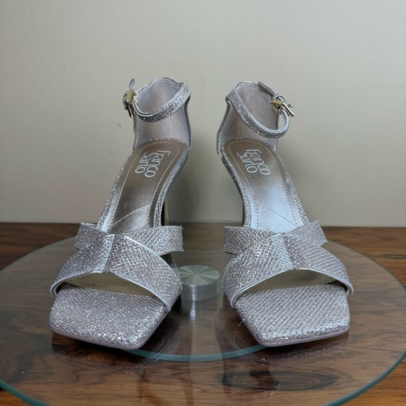 Franco Sarto Rania Ankle Strap Sandal in Gold - Picture 5 of 13